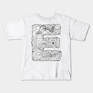 Capital letter E Kids T-Shirt